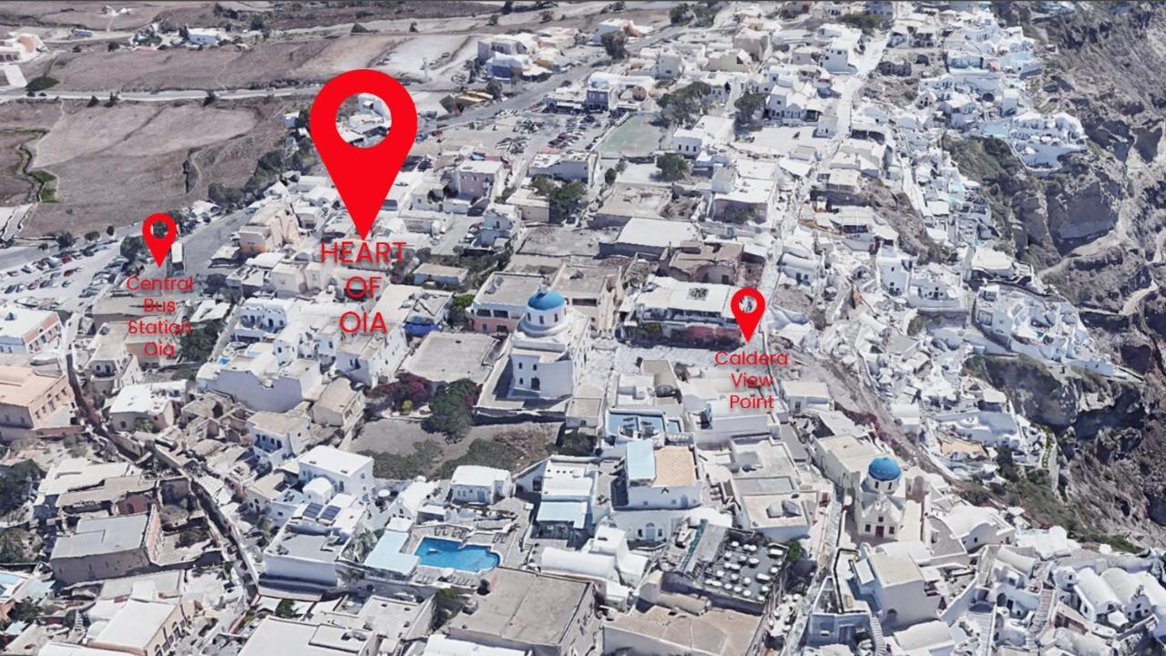 Heart Of Oia - Private House With Jacuzzi Apartment Екстериор снимка